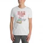 Funny Santa Saw Your Facebook Pictures T-Shirt