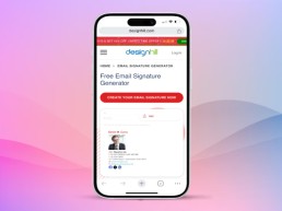 Create HTML iPhone Email Signature (in 2 mins): Designhill